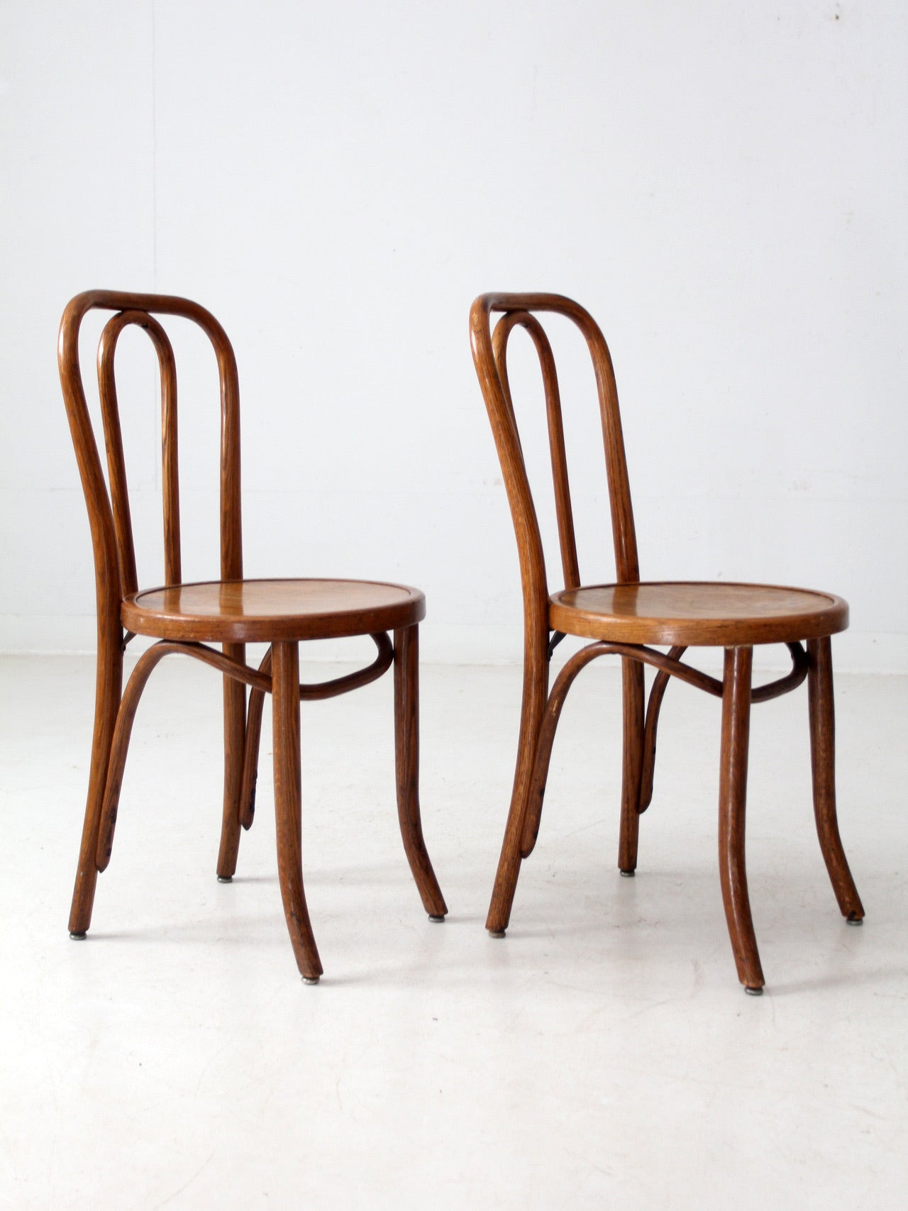 vintage bentwood chair pair