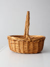 vintage wicker basket