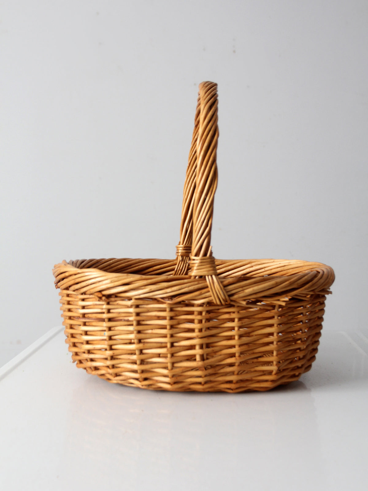 vintage wicker basket