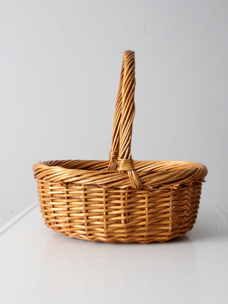 vintage wicker basket