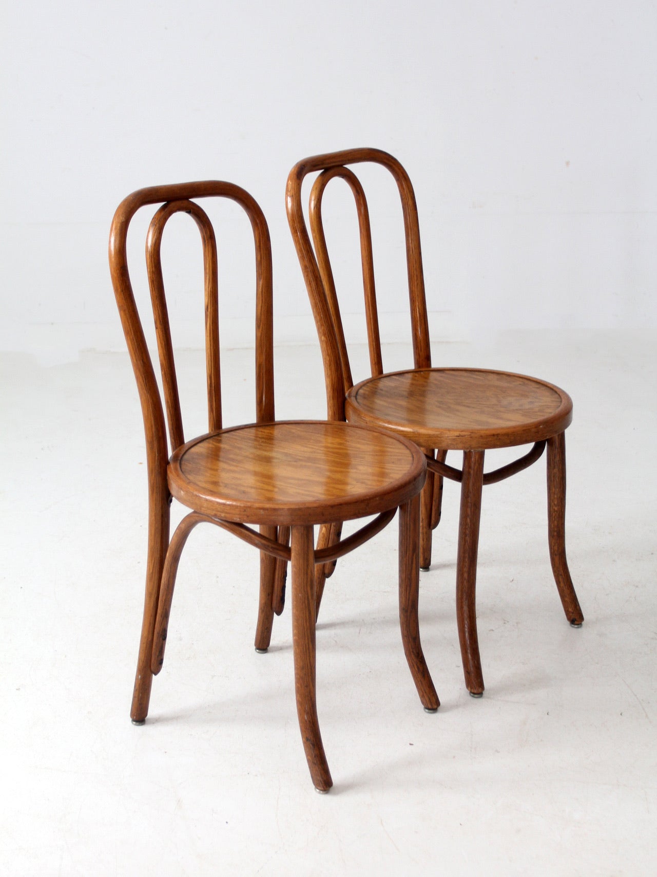vintage bentwood chair pair