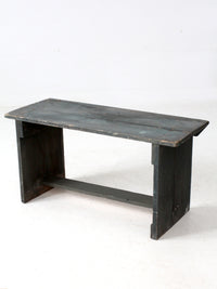 antique farmhouse bench