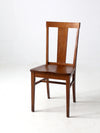 antique Mission style oak chair