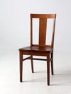 antique Mission style oak chair