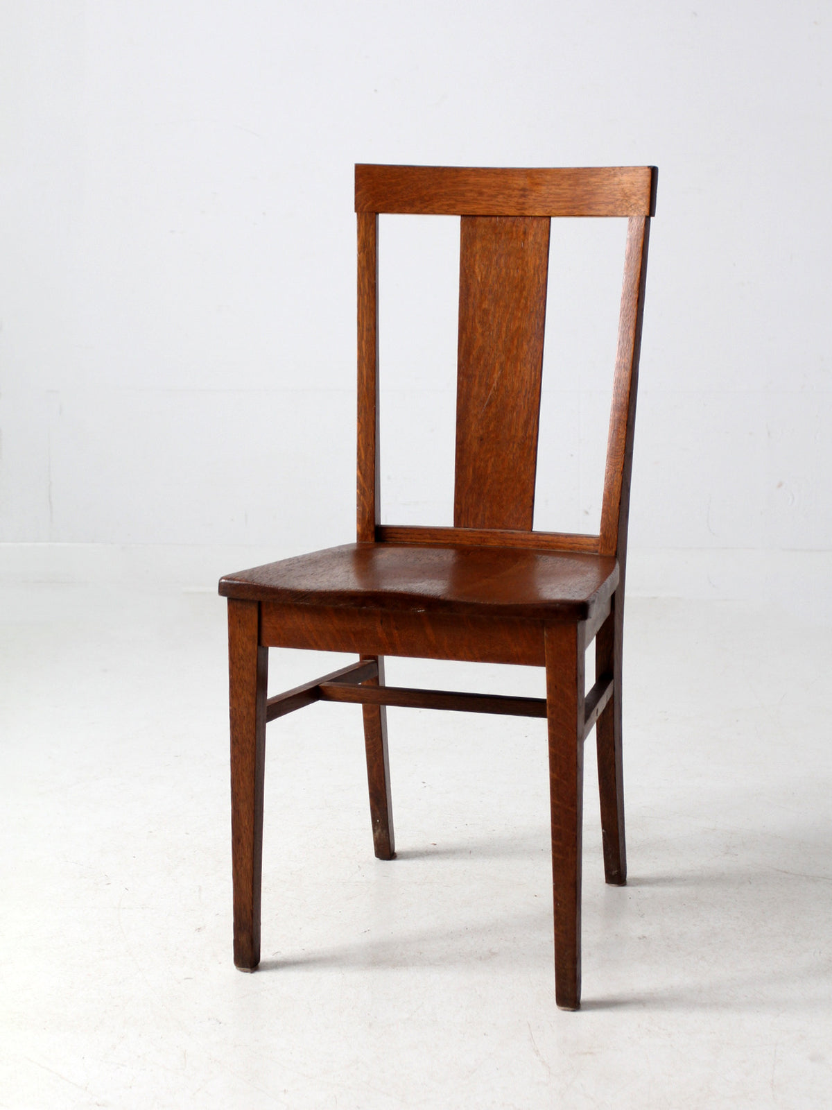 antique Mission style oak chair