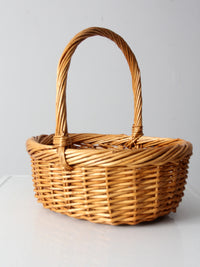 vintage wicker basket