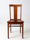 antique Mission style oak chair