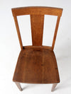 antique Mission style oak chair