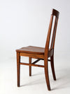antique Mission style oak chair