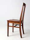 antique Mission style oak chair