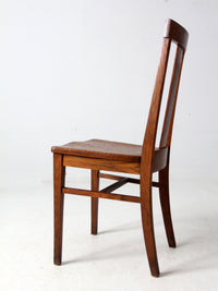 antique Mission style oak chair