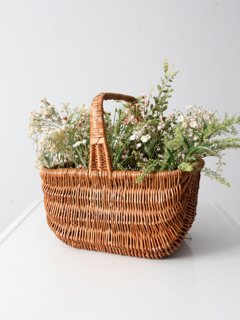 vintage wicker basket