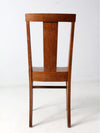 antique Mission style oak chair
