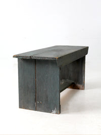 antique farmhouse bench
