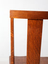 antique Mission style oak chair