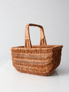 vintage wicker basket