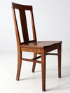 antique Mission style oak chair