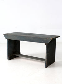 antique farmhouse bench