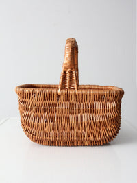 vintage wicker basket