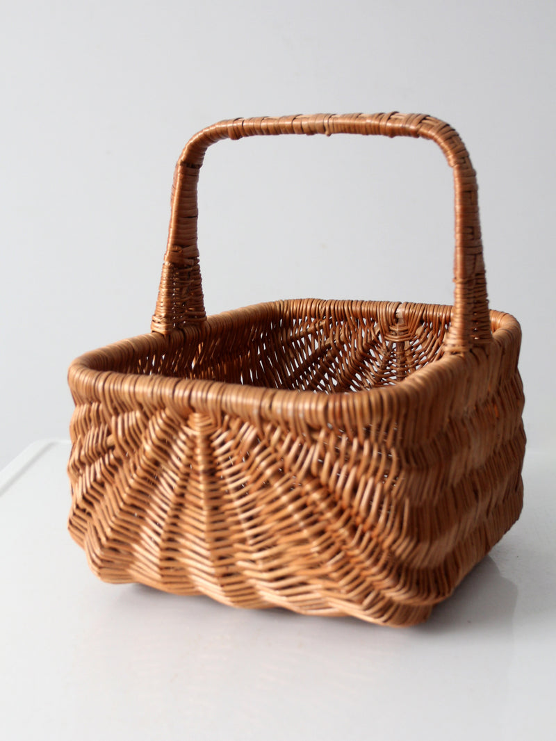 vintage wicker basket