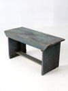 antique farmhouse bench