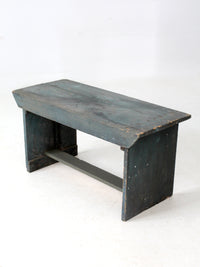 antique farmhouse bench