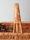 vintage wicker basket