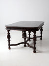 antique Jacobean Revival dining table