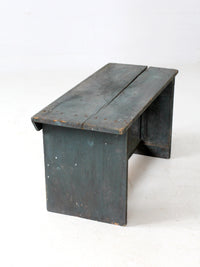 antique farmhouse bench