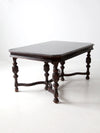 antique Jacobean Revival dining table