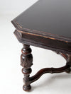 antique Jacobean Revival dining table