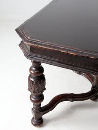 antique Jacobean Revival dining table