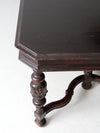 antique Jacobean Revival dining table