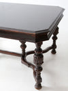 antique Jacobean Revival dining table
