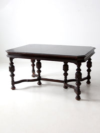 antique Jacobean Revival dining table