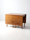 antique gate leg drop leaf table