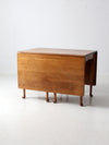 antique gate leg drop leaf table