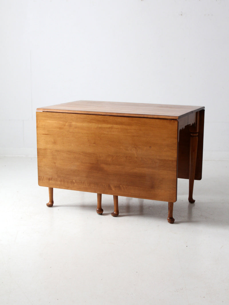 antique gate leg drop leaf table