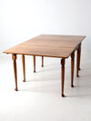 antique gate leg drop leaf table