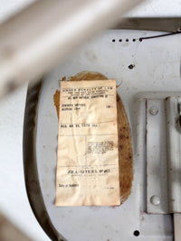 vintage 1970s All-Steel industrial adjustable stool