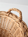 vintage wicker gathering basket