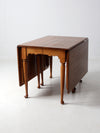 antique gate leg drop leaf table