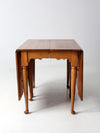 antique gate leg drop leaf table