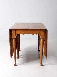 antique gate leg drop leaf table