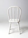 vintage white wooden children's chair