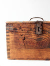 antique Winchester ammunition box