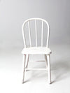 vintage white wooden children's chair