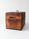 antique Winchester ammunition box