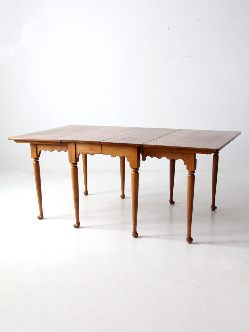 antique gate leg drop leaf table