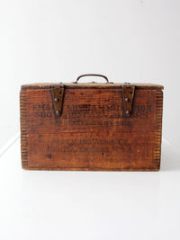 antique Winchester ammunition box